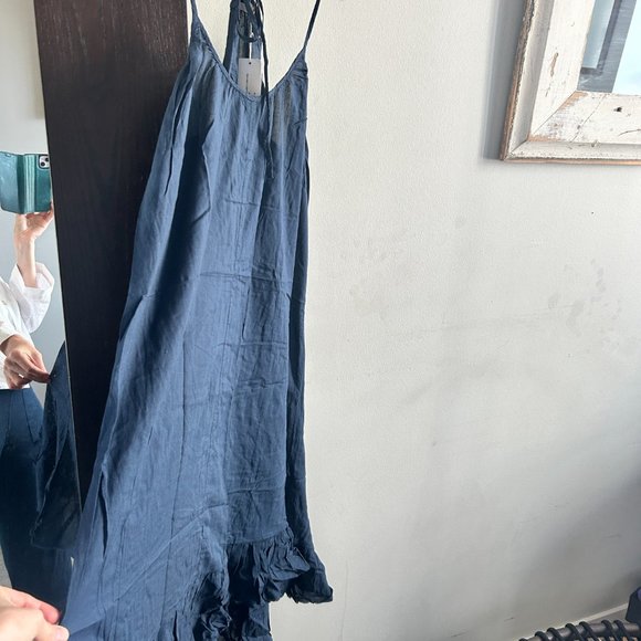 100% cotton Maxi- luxury Chemise by SKIN - Picture 1 of 6